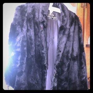 Vintage 80s Mink Coat | I.J. Fox | Fifth Ave NY